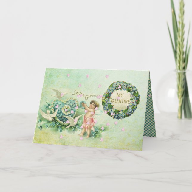 la carte de mon valentine aimé (Devant)