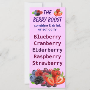 La carte de montage de litchee Berry Boost