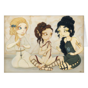 La carte de mythologie grecque de destins