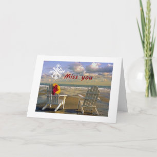 LA CARTE DE NOËL DE LA PLAGE DE MISS