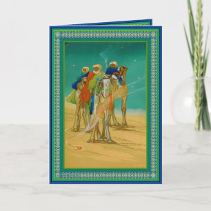 La carte de Noël de trois sages