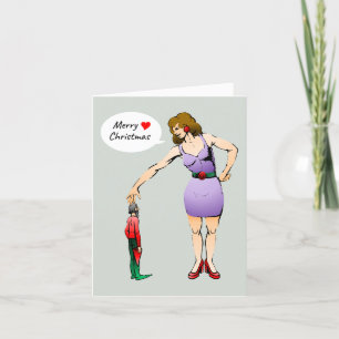 La carte de Noël des petits elfes