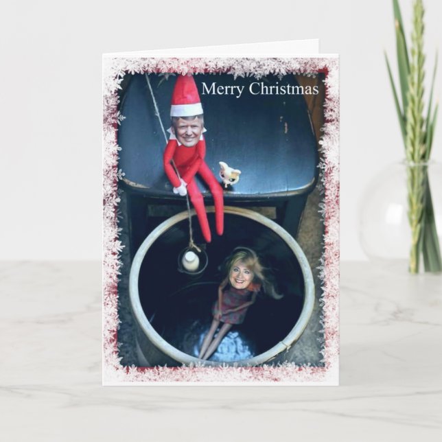 La carte de Noël non officielle de Donald Trump (Devant)