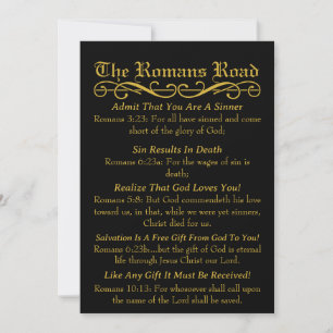 La carte de prière du pécheur de la route des Roma