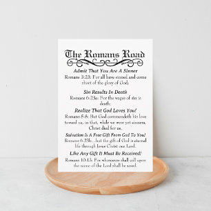 La carte de prière du soudeur de la route Romans