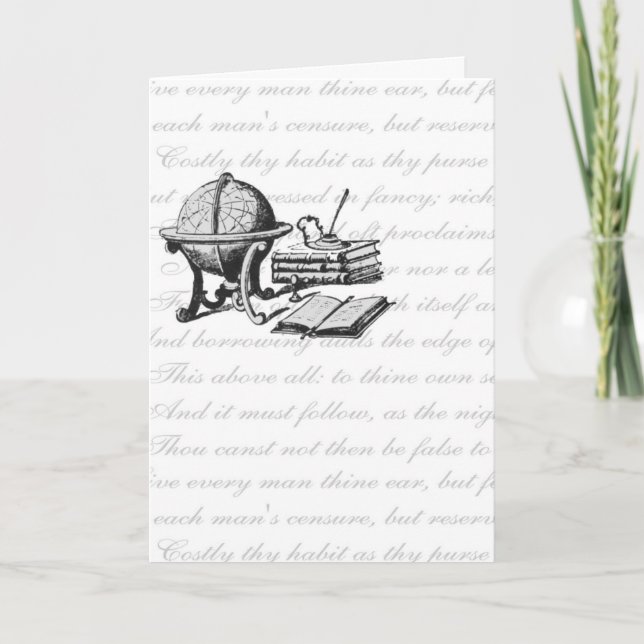 La Carte de remerciements des diplômés (Devant)