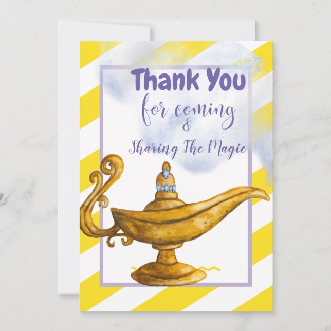 La Carte de remerciements des Voeux (Devant)