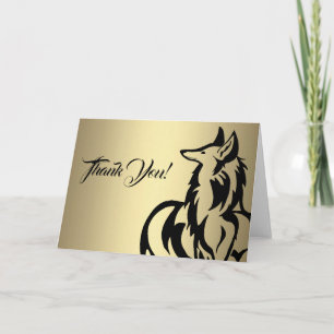 La Carte de remerciements Fox