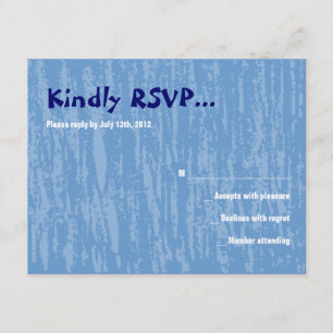 La carte- de réponse de bat mitzvah de barre de