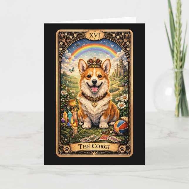 La carte de tarot Corgi (Devant)
