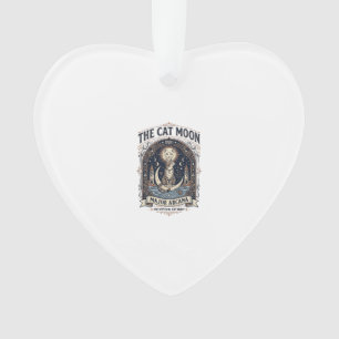 La carte de tarot de chat de lune de chat Majeur A