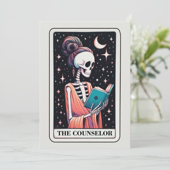 La carte de tarot de la Fête des Mères, Le Conseil (Debout devant)
