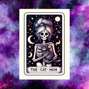 La carte de tarot de la mère chat pour la fête des