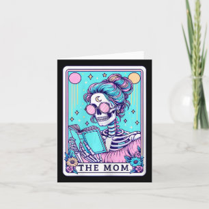 La carte de tarot de la mère Skeleton Fête des mèr
