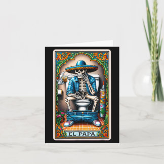 La carte de tarot latino du Pape faisant du père e