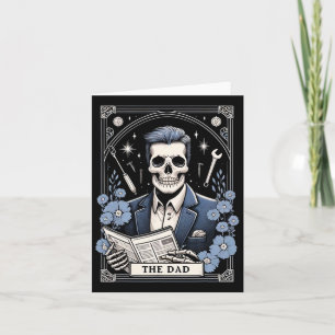 La carte de tarot papa squelette fête des pères cr