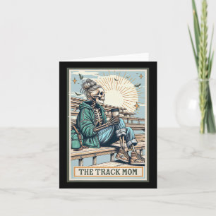 La carte de tarot squelette de la mère de piste Co