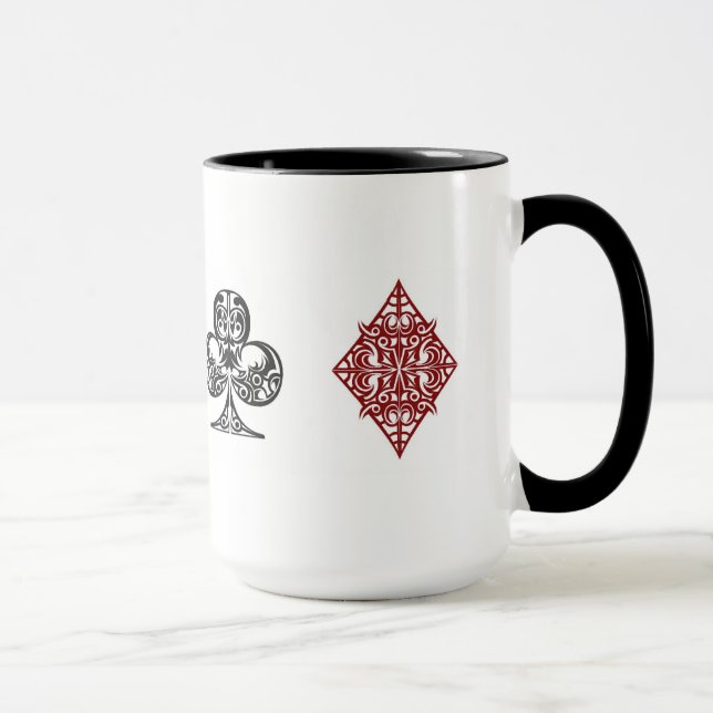 La carte de tisonnier adapte à la tasse (Droite)