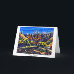 La carte de vacances Arizona Eden II<br><div class="desc">Nous espérons que vous apprécierez cette carte de vacances de l'artiste de l'Arizona Neil Myers,  intitulée "Arizona Eden II". Cette carte présente la belle peinture à l'huile de l'artiste de l'Arizona Neil Myers. Visitez www.neilmyersart.com ou @neilmyersart sur instagram pour en voir plus !</div>