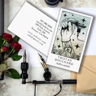 La Carte de Visite Tarot de l'Artiste Tatoueur