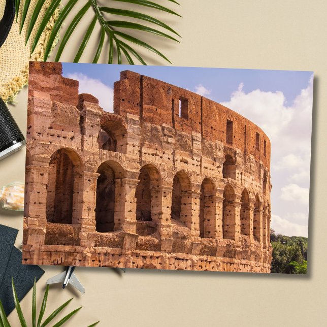 La carte de vœux Colisée Rome, Italie (Créateur téléchargé)
