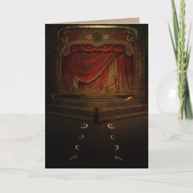 La Carte De Voeux De Late Show. (Devant)