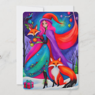 La carte de vœux de Noël 11 de la Sorcière de Noël