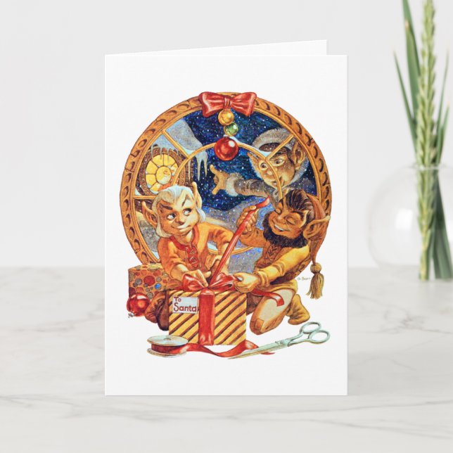 La carte de voeux Dernière (Devant)