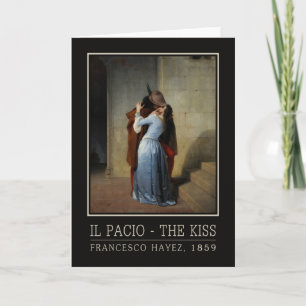 La carte de voeux Kiss / Il Bacio