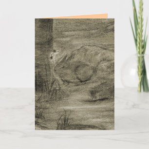 La carte de voeux Old Meadow