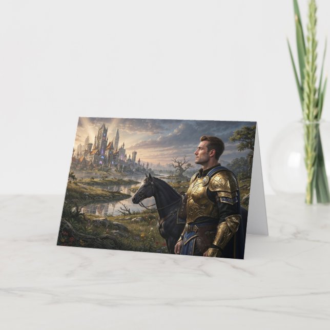 La carte de voyage du paladin voyageur (Devant)