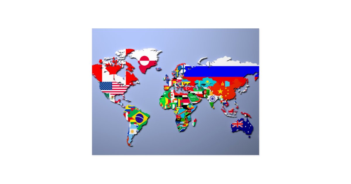 La Carte Du Monde Avec Leurs Drapeaux Zazzle Fr La Carte Du Monde Avec Leurs Drapeaux Zazzle Fr
