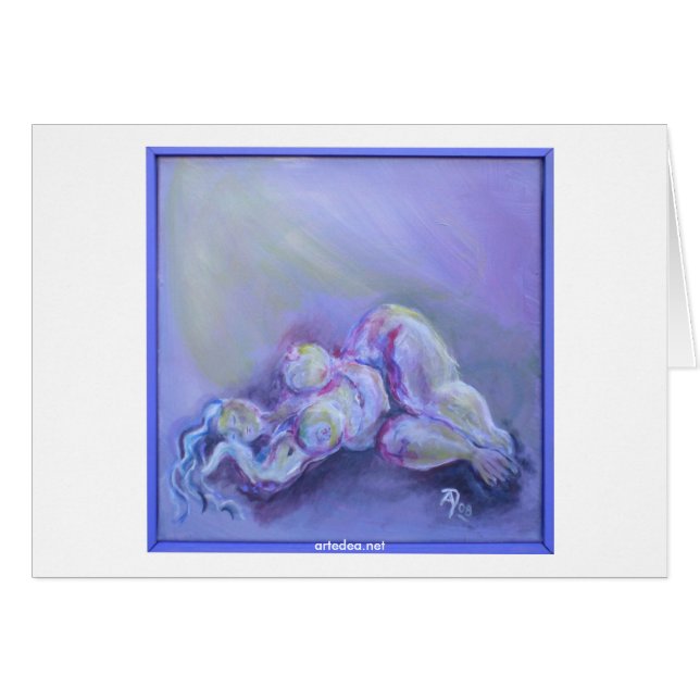 La Carte du salut (Devant horizontal)