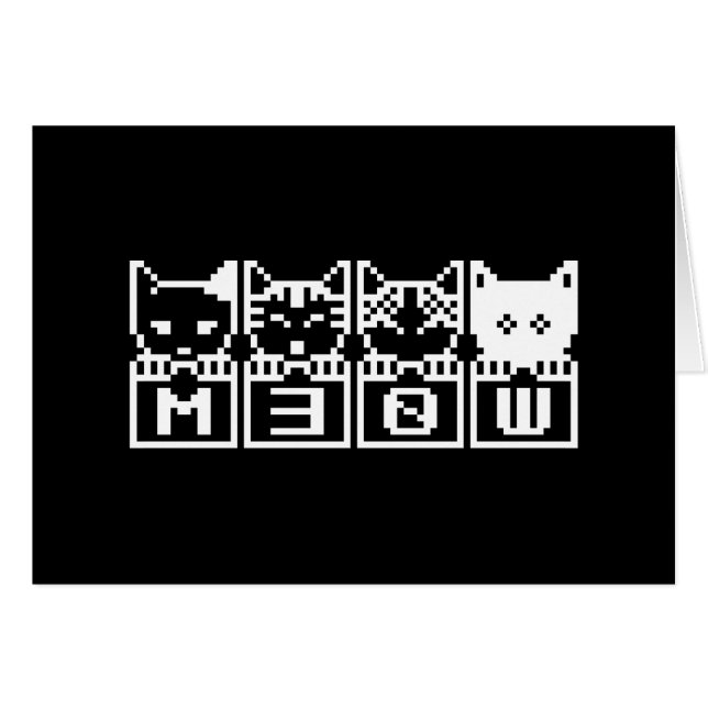 LA CARTE M30W CATS 8 BITS (Devant horizontal)