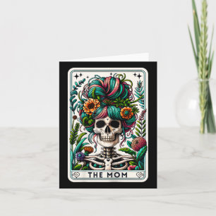 La carte mère Tarot Skeleton Mothers Day Witch Mam