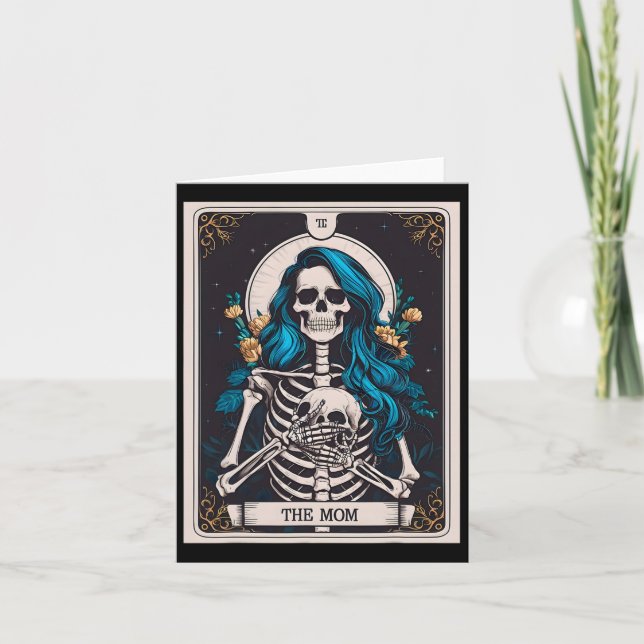 La carte mère Tarot Skeleton Mothers Day Witch Mam (Devant)