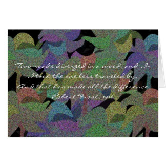 La carte non prise de route