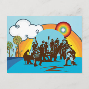 La carte postale de la bande