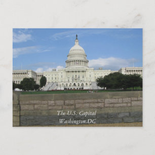 La carte postale de la capitale américaine Washing