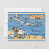 La carte postale de la Caraïbe
