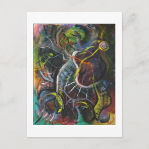 La carte postale de la chaussette abandonnée