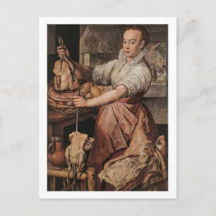 La carte postale de la cuisinière