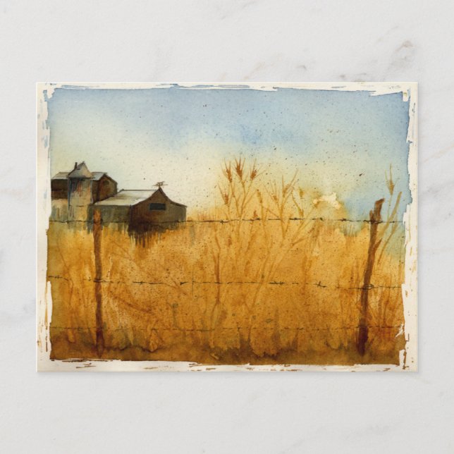 LA CARTE POSTALE DE LA FERME (Devant)