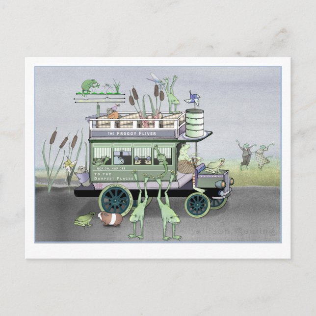 La carte postale de l'Omnibus Froggy Fliver (Devant)