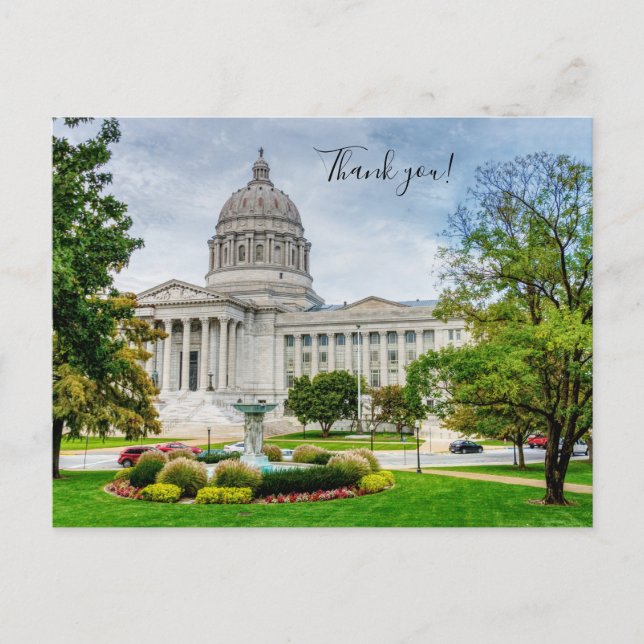 La carte postale de remerciement du Capitole du Mi (Devant)