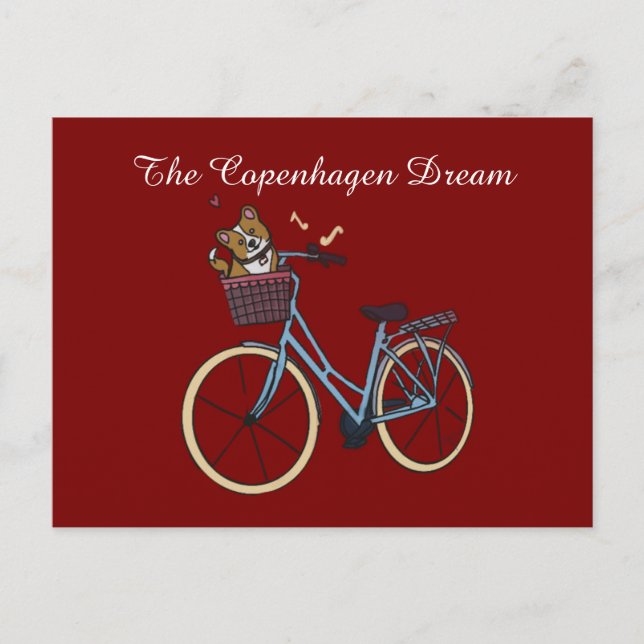 La carte postale de rêve de Copenhague (Devant)