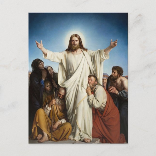 La carte postale du Consolateur de Carl Bloch (Devant)