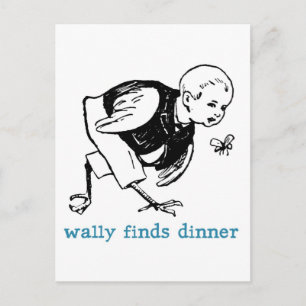 La carte postale du dîner de Wally