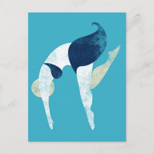 La carte postale du plus joli plat-ventre