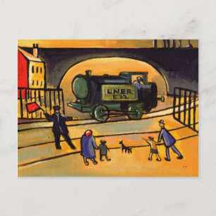 (La carte postale du train)